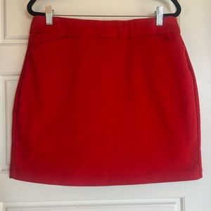 Red skort size 8 Croft and Barrow from kohls.
